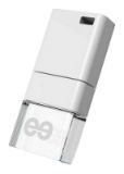 USB Flash 8GB  Leef ICE White (LFICE-008WHR)