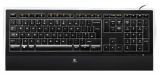  Logitech Illuminated Keyboard K740 Black USB (920-005695)