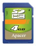 ����� ������ SDHC 4GB Apacer Class 4 (AP4GSDHC4-R)