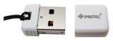 USB Flash 16GB Pretec i-Disk Poco White