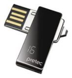USB Flash 16GB Pretec i-Disk Premier Black