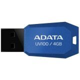 USB Flash 4GB A-Data UV100 Blue (AUV100-4G-RBL)