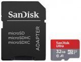 ����� ������ Micro SDHC 32GB Sandisk Ultra Class 10 UHS Class 1 A1 (SDSQUAR-032G-GN6MA)