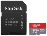����� ������ Micro SDXC 200GB Sandisk Ultra Class 10 UHS Class 1 A1 (SDSQUAR-200G-GN6MA)