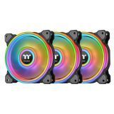 ������� ���������� ��� ������� Thermaltake Riing Quad 12 RGB Radiator Fan TT Premium Edition 3 Pack (CL-F088-PL12SW-A)