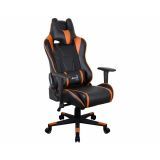 Игровое кресло Aerocool AC220 AIR-BO (4713105968408) Black/Orange