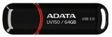   64GB ADATA DashDrive UV150 (AUV150-64G-RBK) Black