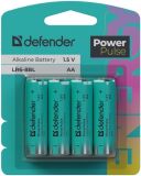 ��������� ����������� �� ������� 4 ��. LR6-4BL PowerPulse 56033 DEFENDER (56033)