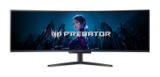 ������� Acer Predator 49'' X49Xbmipphuzx 1800R, 32:9, QD-OLED, DQHD, 0,03ms, 250cd, 240Hz, HDMI, 2xDP, USB, USB-C, SPK, HAS (UM.SXXCD.X01)
