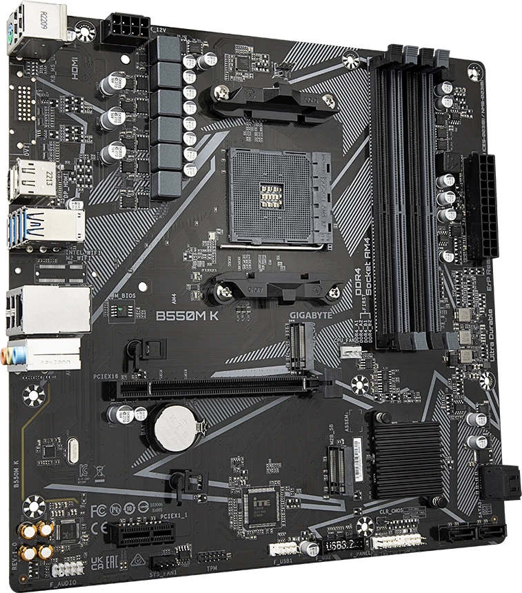   Gigabyte B550M K