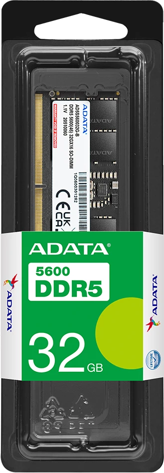����������� ������ 32Gb DDR5 ADATA 5600MHz