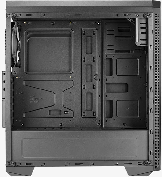  AeroCool Genesis-G-BK-v2 Glass ARGB
