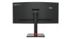  Lenovo 34" T34w-30 Black/Red Curved 1500R, 21:9, VA, 3440 x 1440, 4ms, 350cd, 60Hz, 1xHDMI, 1xDP, 4xUSB, USB-C, LAN, HAS (63D4GAS1CB)