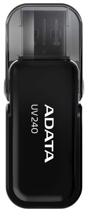 USB Flash ���������� 64GB ADATA UV240 Black (AUV240-64G-RBK)
