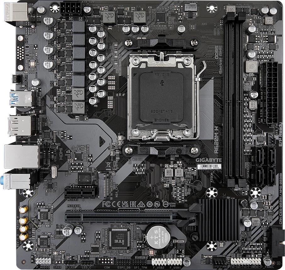   Gigabyte A620M H 2.0