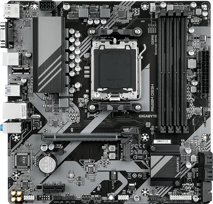   Gigabyte A620M DS3H 1.1