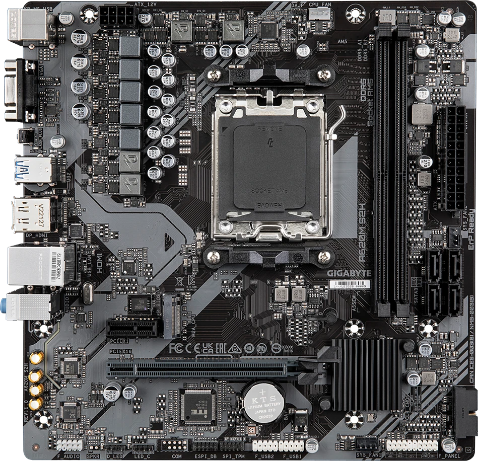   Gigabyte A620M S2H 2.0