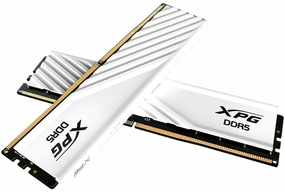 ����������� ������ 32GB DDR5 ADATA XPG Lancer Blade 6400MHz White Kit of 2 (AX5U6400C3216G-DTLABWH)