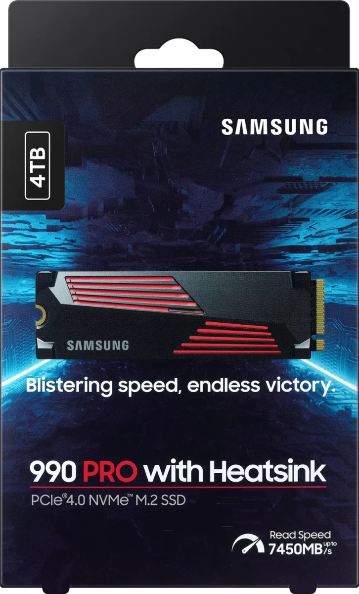 SSD M.2 4TB Samsung 990 PRO (MZ-V9P4T0CW)