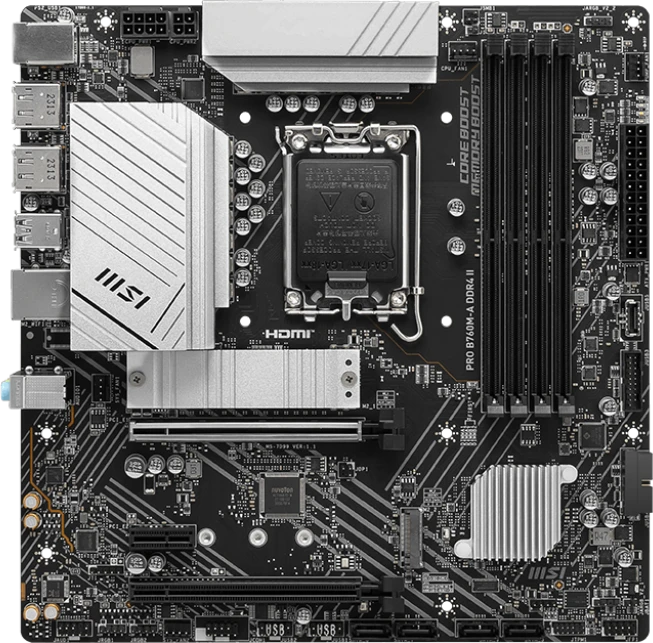 ����������� ����� MSI PRO B760M-A DDR4 II