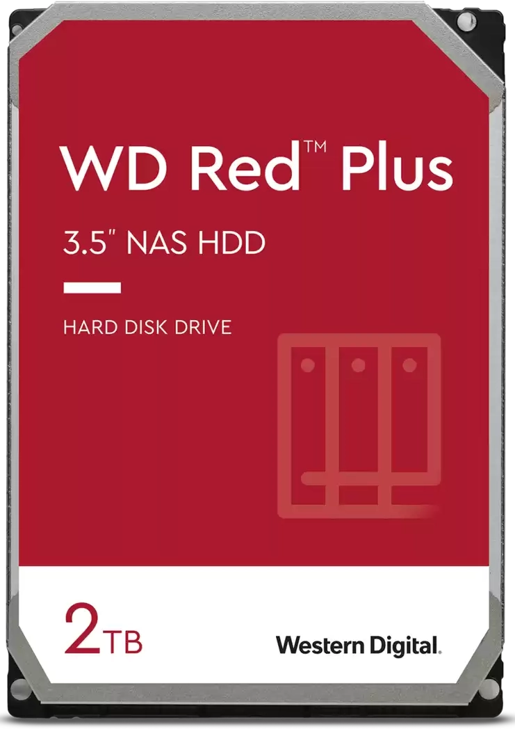 Ƹ  2Tb WD Red Plus (WD20EFPX)