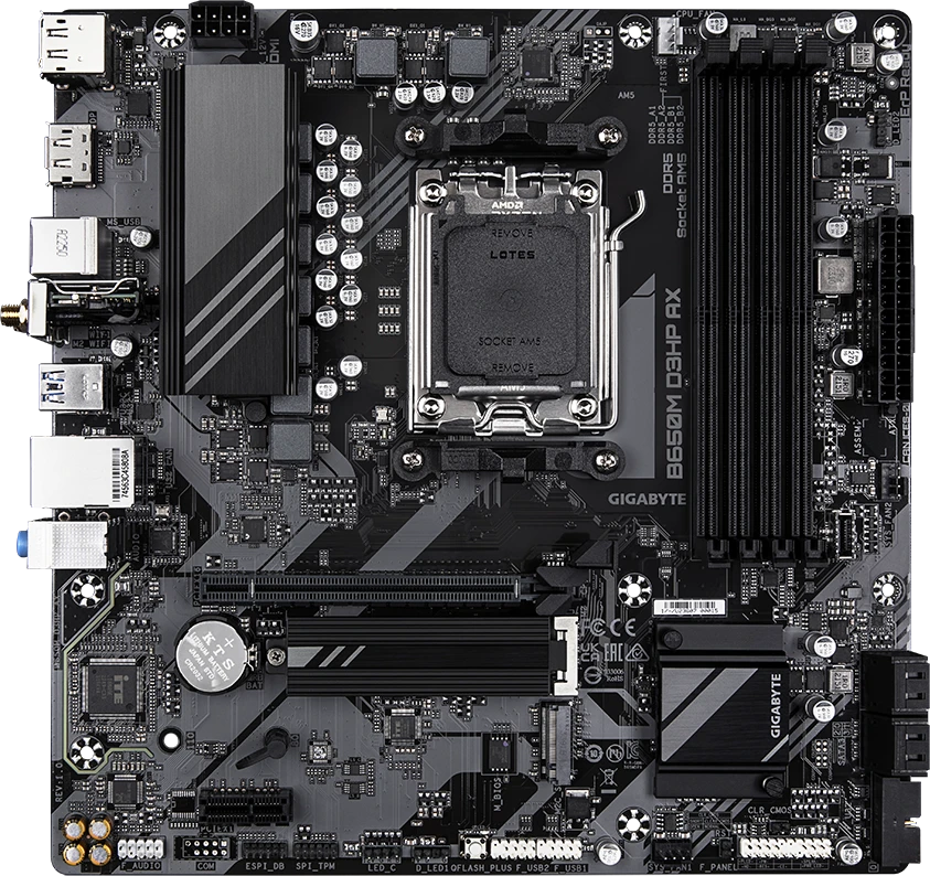   Gigabyte B650M D3HP AX 1.2