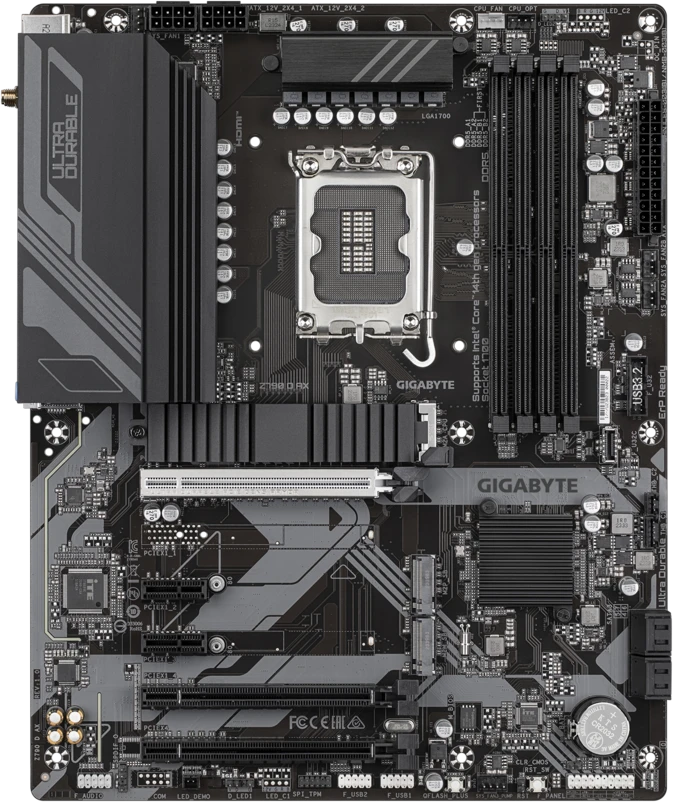 ����������� ����� Gigabyte Z790 D AX rev 1.2
