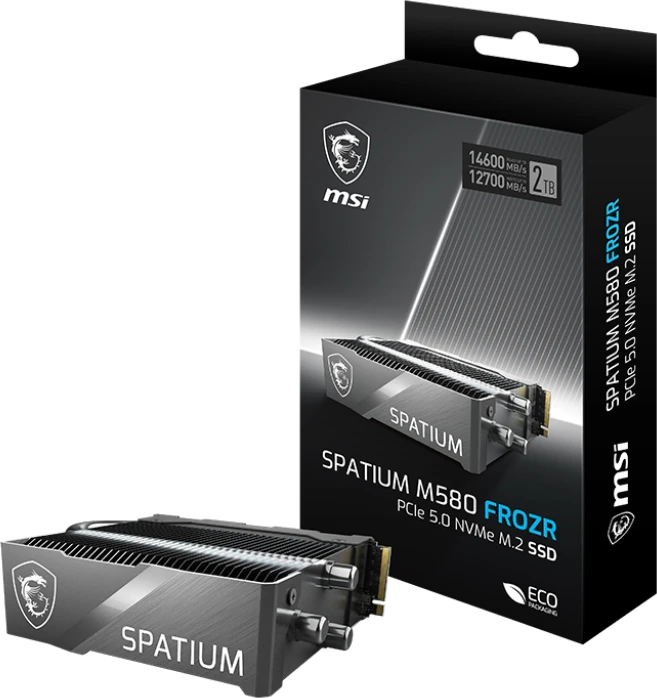 SSD M.2 4Tb MSI Spatium M580 Frozr