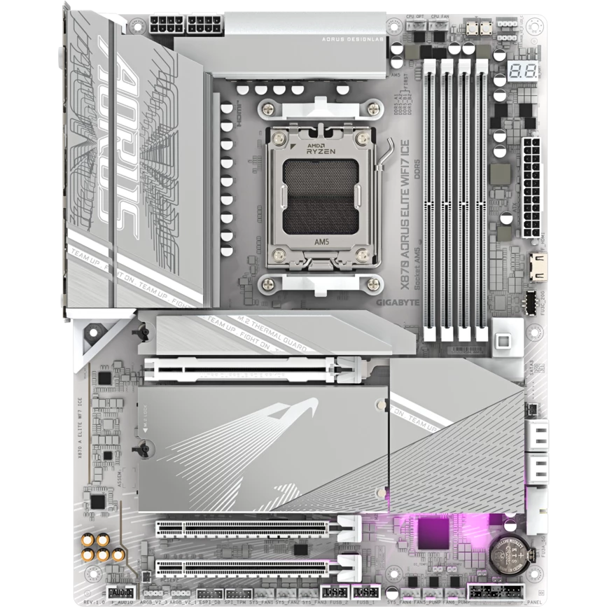   Gigabyte X870 AORUS ELITE WIFI7 ICE 1.1