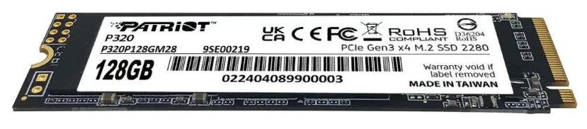 SSD M.2 128GB Patriot P320 (P320P128GM28)