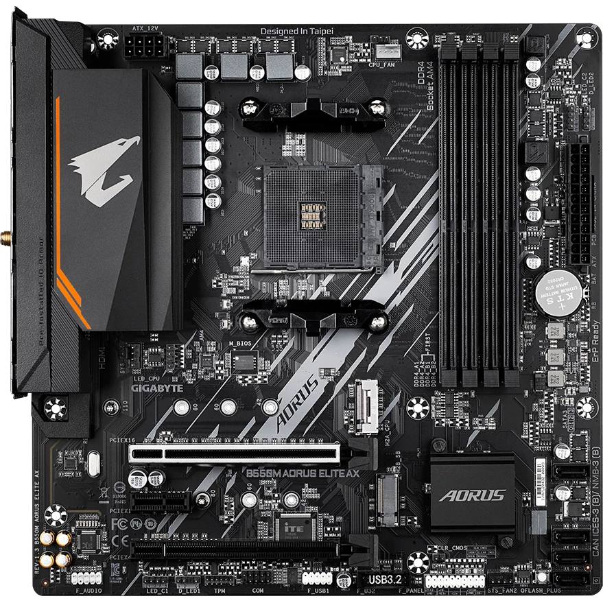   Gigabyte B550M AORUS ELITE AX 1.3