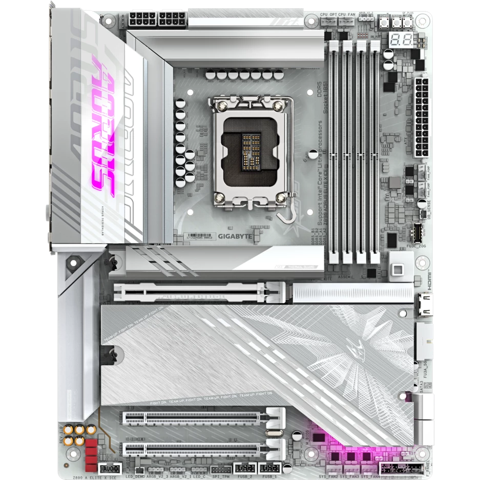   Gigabyte Z890 AORUS ELITE X ICE