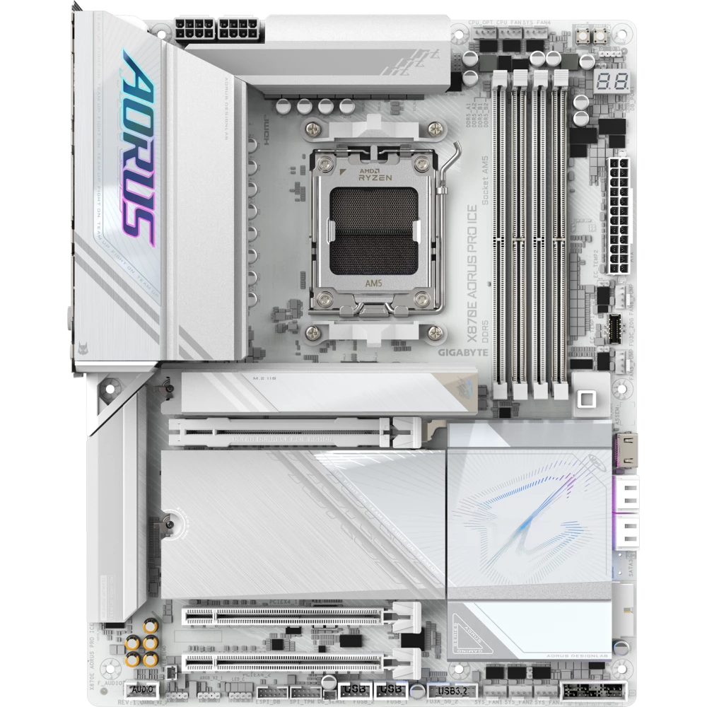   Gigabyte X870E AORUS PRO ICE