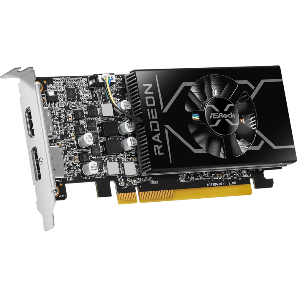  ASRock Radeon RX 6400 LP 4Gb