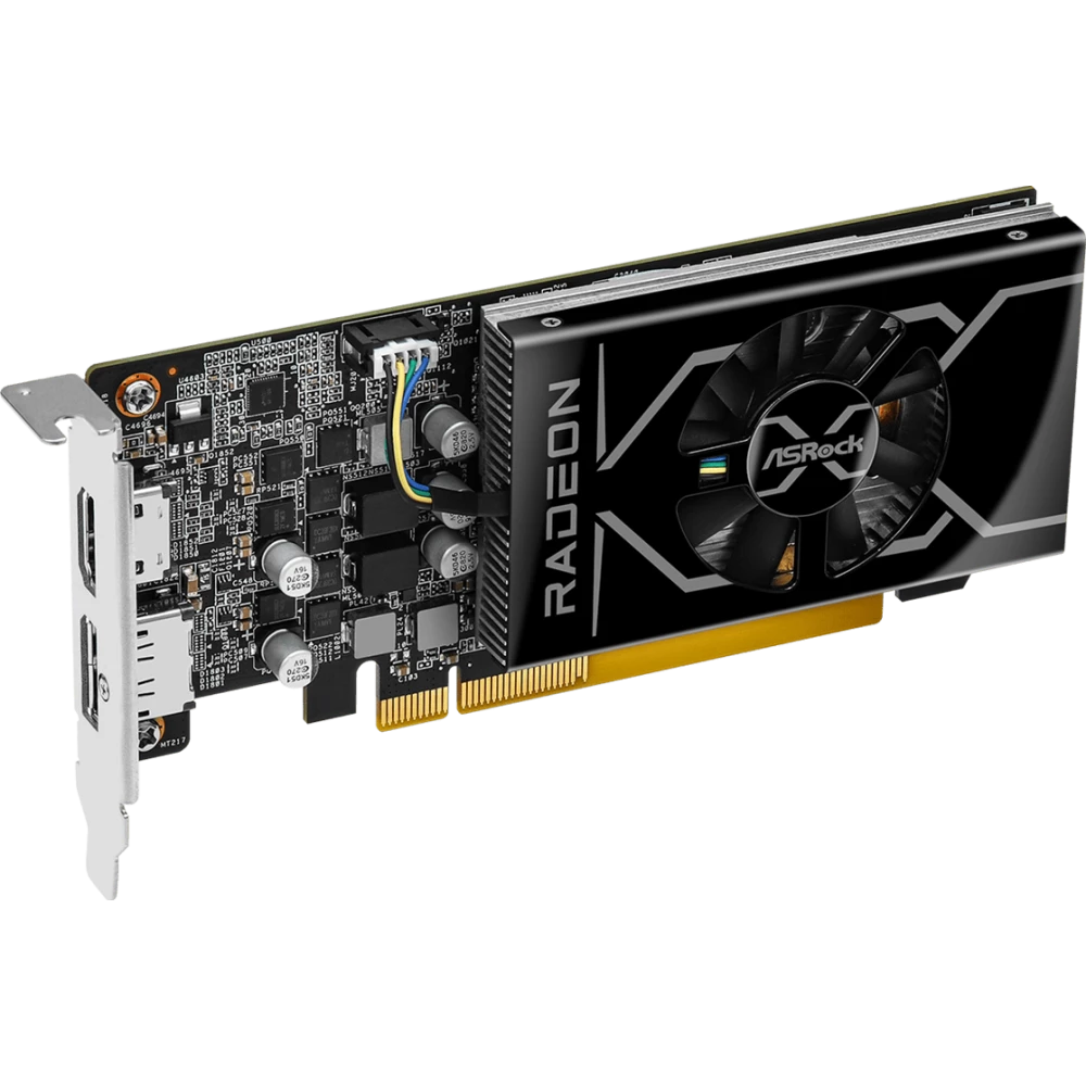  ASRock Radeon RX 6400 LP 4Gb