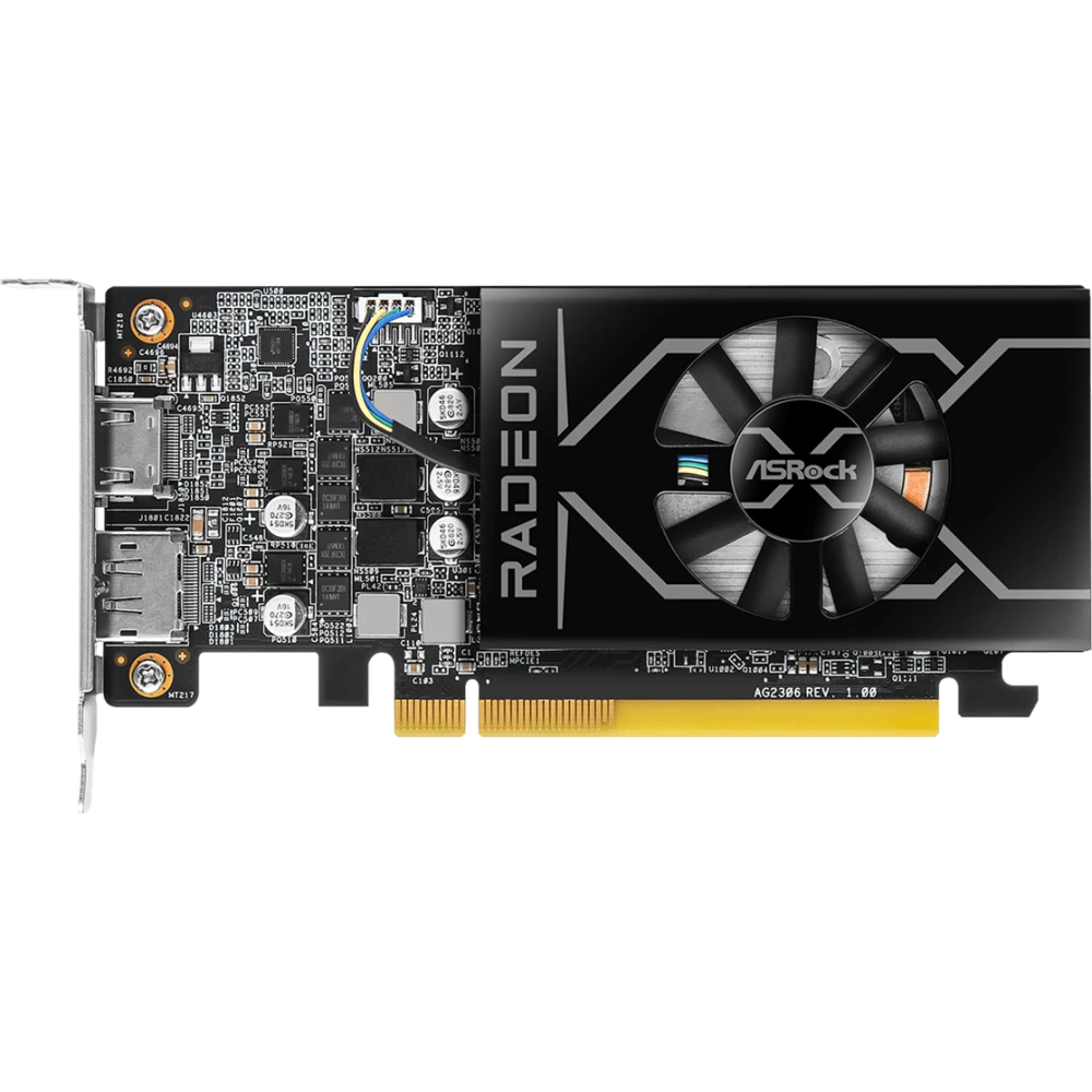  ASRock Radeon RX 6400 LP 4Gb