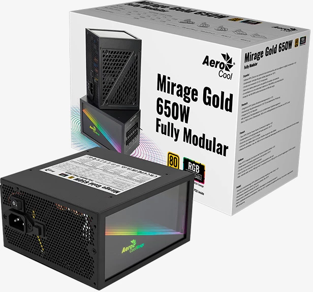   650W AeroCool Mirage Gold