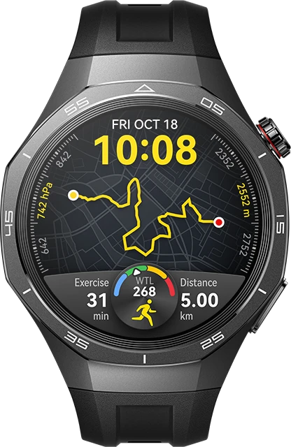����� ���� Huawei Watch GT 5 Pro 46mm Black (55020DGH)