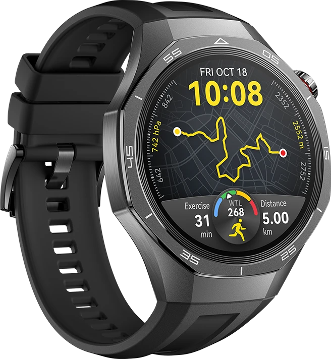 ����� ���� Huawei Watch GT 5 Pro 46mm Black (55020DGH)