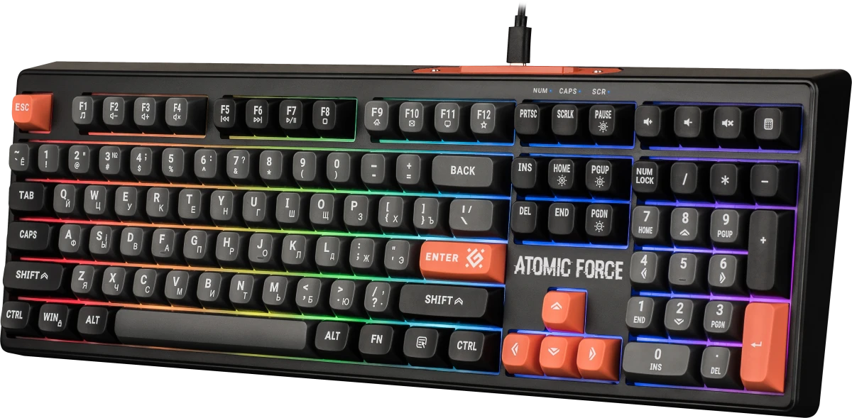  Defender Atomic Force GK-005 Black/Grey