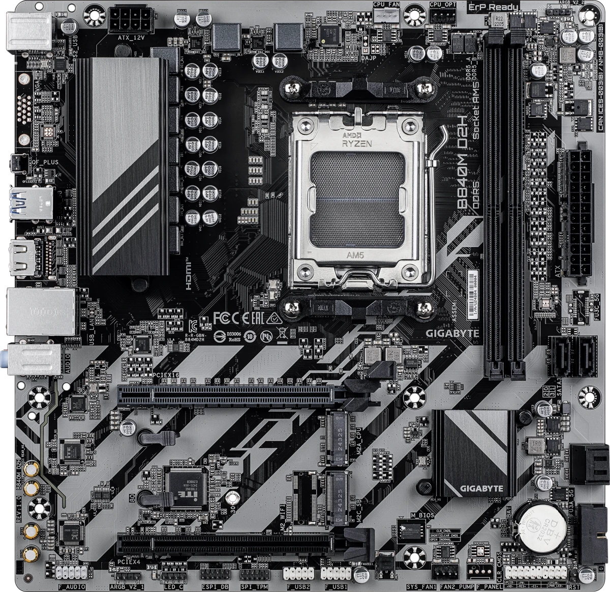   Gigabyte B840M D2H