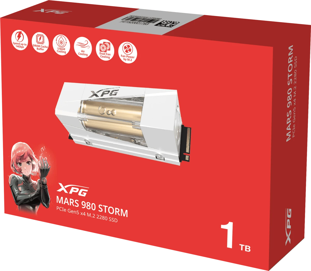 SSD M.2 1Tb ADATA XPG Mars 980 Storm