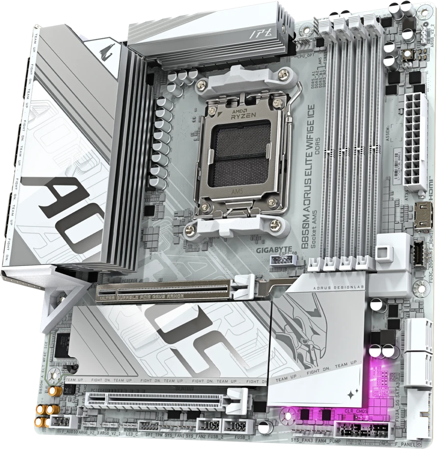   Gigabyte B850M AORUS ELITE WIFI6E ICE (rev. 1.1)