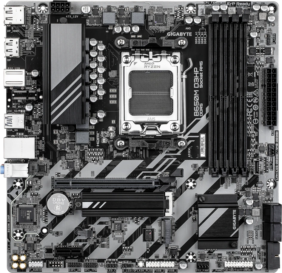 ����������� ����� Gigabyte B650M D3HP 1.3