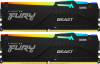 ����������� ������ 64GB DDR5 Kingston Fury Beast RGB 5600MHz Kit of 2