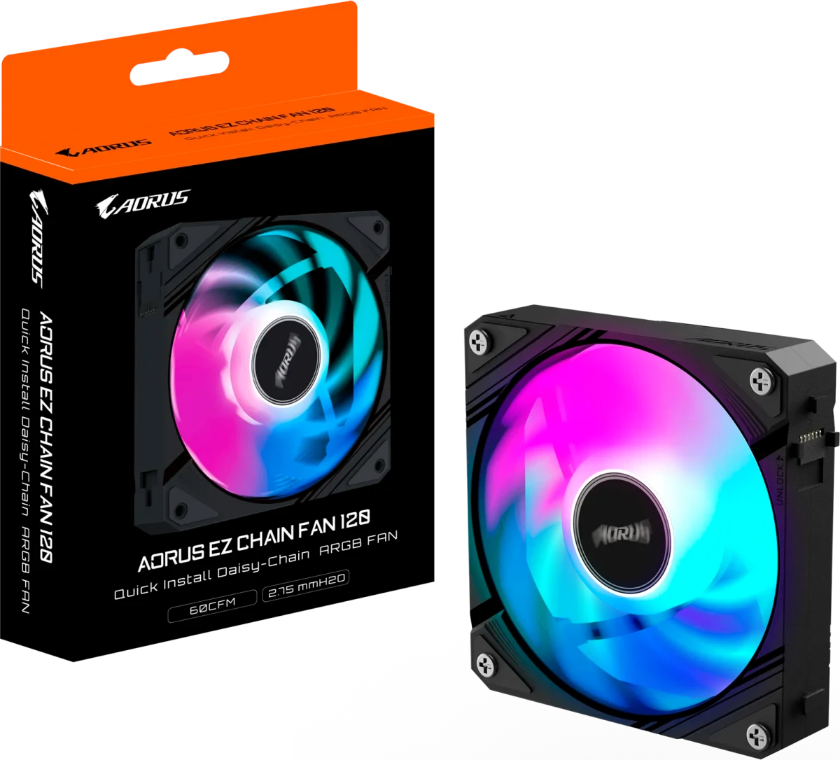 ���������� Gigabyte AORUS EZ CHAIN FAN 120