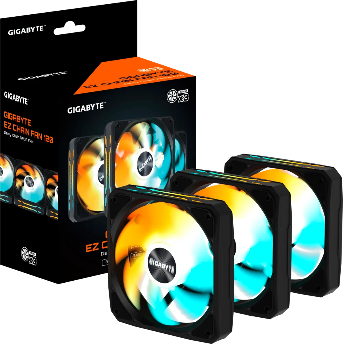 �������� ������������ Gigabyte EZ CHAIN FAN 120
