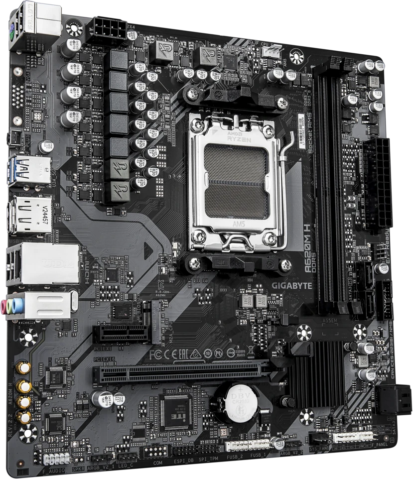 ����������� ����� Gigabyte A620M H 2.2