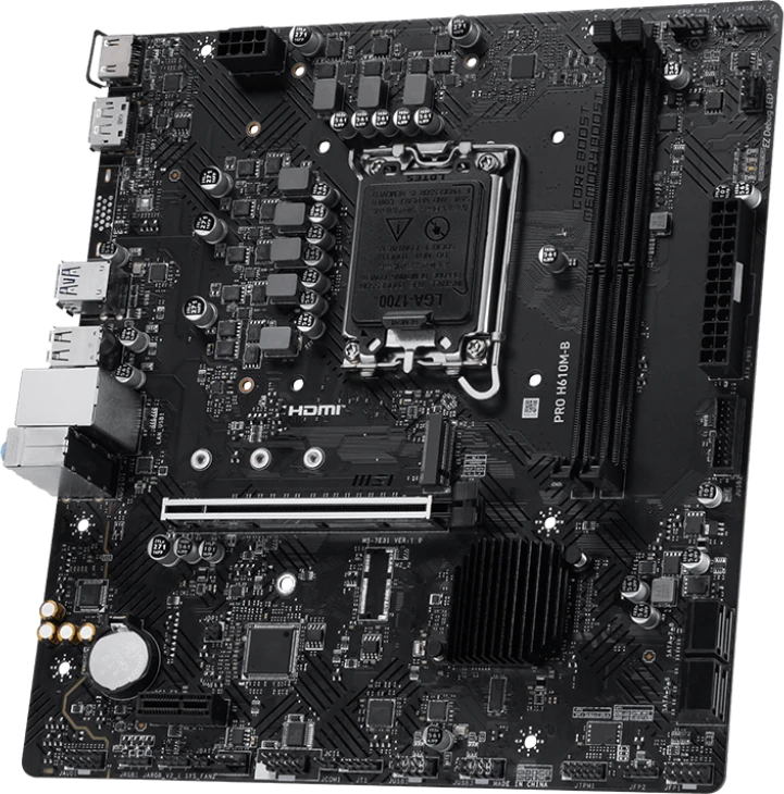 ����������� ����� MSI PRO H610M-B
