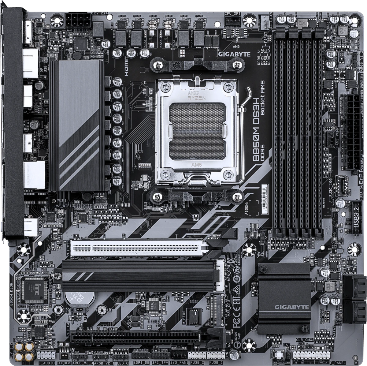 ����������� ����� Gigabyte B850M DS3H rev. 1.2